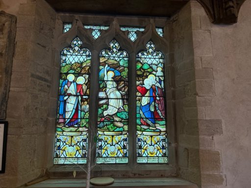 Window on north wall Window on north wall