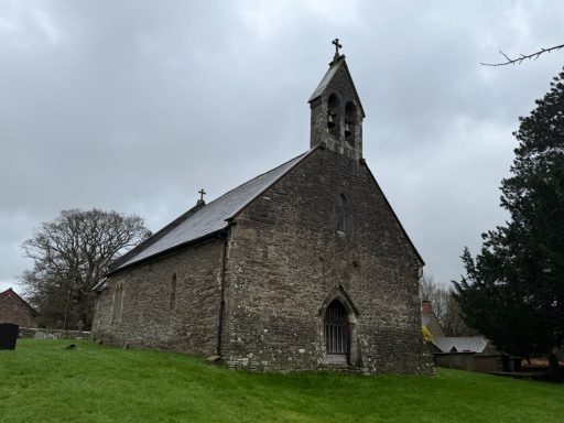West end of church