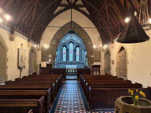 View down Nave